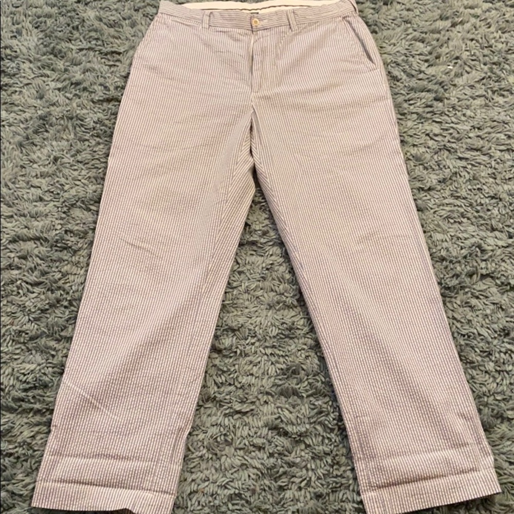 Seersucker Ralph Lauren pants